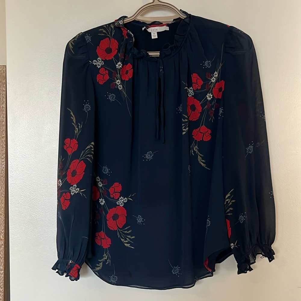 Joie silk blouse size XS